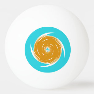 Balle De Ping Pong Motif Twirl du sud-ouest