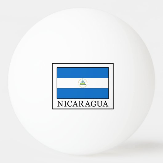 Balle De Ping Pong Nicaragua (Devant)