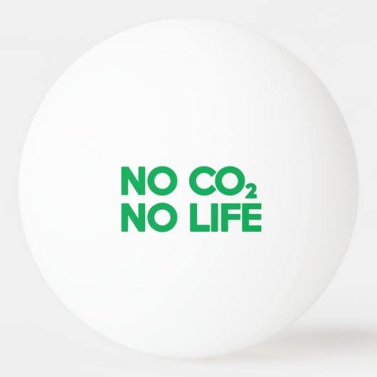 BALLE DE PING PONG NO CO2 PAS DE VIE (Devant)