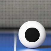 Balle De Ping Pong Noir et blanc (Filet)