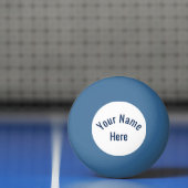 Balle De Ping Pong Nom customisé (Filet)