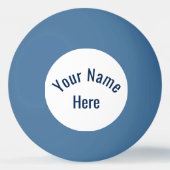 Balle De Ping Pong Nom customisé (Dos)