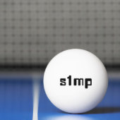 Balle De Ping Pong Numéro Un Simp (Filet)