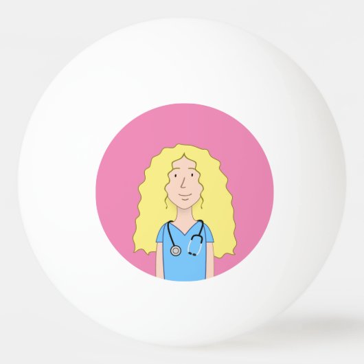 Balle De Ping Pong Nurse (Devant)
