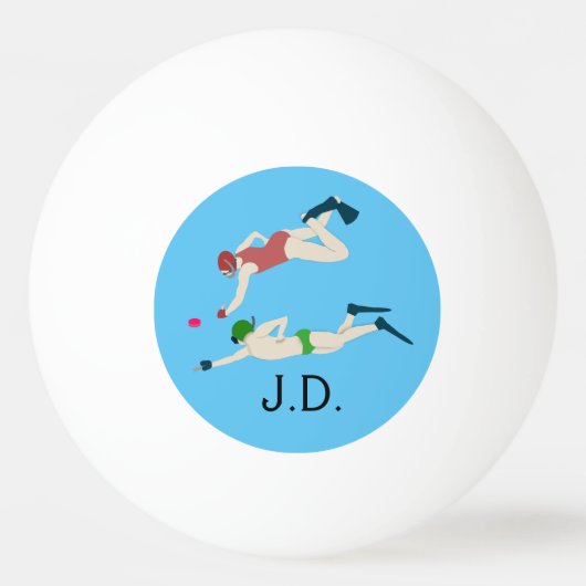 Balle De Ping Pong Octopush (Devant)