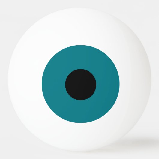 Balle De Ping Pong Oeil bleu (Devant)