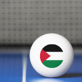 Balle De Ping Pong officiellement le drapeau de l'État de Palestine (Filet)
