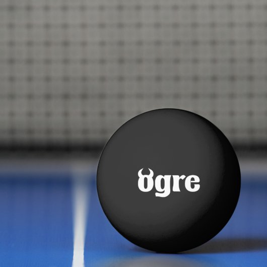 Balle De Ping Pong Ogre (Filet)