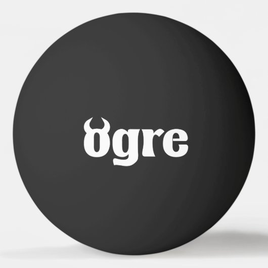 Balle De Ping Pong Ogre (Devant)