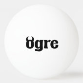 Balle De Ping Pong Ogre (Devant)