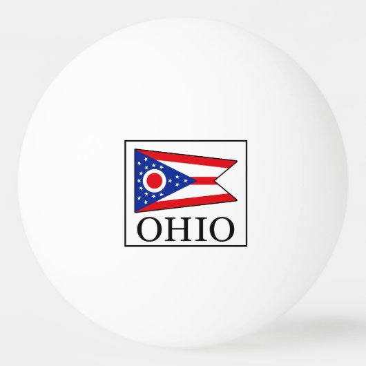 Balle De Ping Pong Ohio (Devant)
