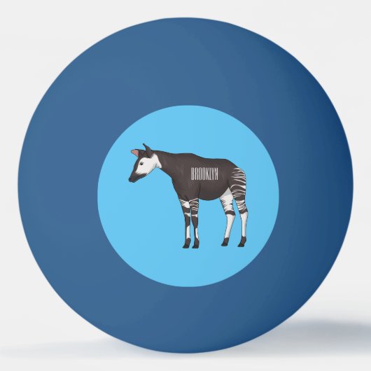 Balle De Ping Pong Okapi (Devant)