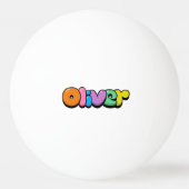 Balle De Ping Pong Oliver (Devant)