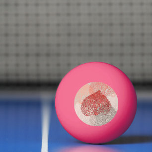 Balle De Ping Pong Ombre corail