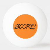 Balle de ping pong orange 3 étoiles (Devant)