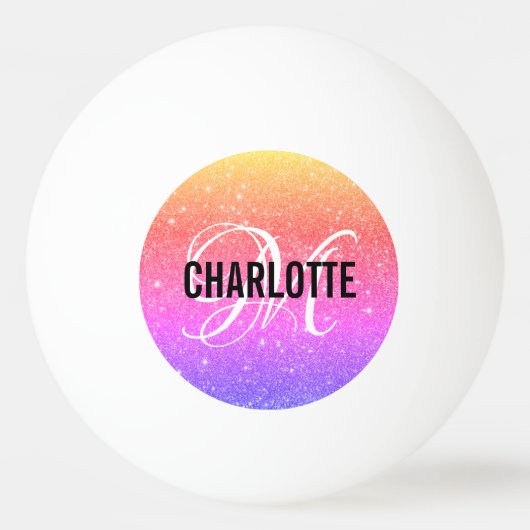 Balle De Ping Pong Ouverture de bouteille de monogramme moderne arc-e (Devant)