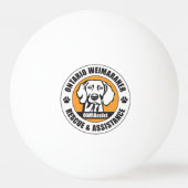Balle De Ping Pong OWRAssist Love Rescues (Dos)