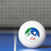 Balle De Ping Pong Paddle Design, Club De Tennis De Table, (Filet)