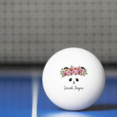Balle De Ping Pong Panda Bear Face Joli Ping Personnalisé Ping Pong B (Filet)