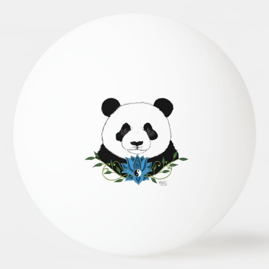 Balle De Ping Pong Panda Bear Lotus (Devant)