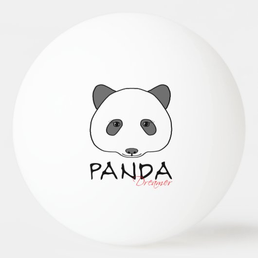 Balle De Ping Pong Panda Dreamer (Devant)