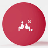 Balle De Ping Pong Panneau d'attente long (Dos)