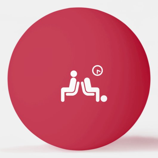 Balle De Ping Pong Panneau d'attente long (Devant)