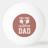 Balle De Ping Pong Papa Champion Sport Monogramme Ping Pong Ball (Dos)