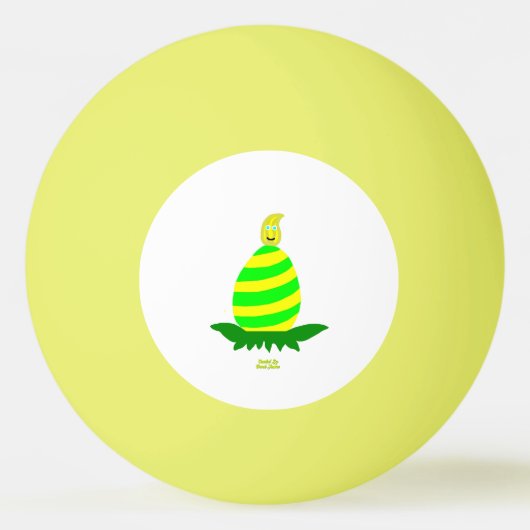 Balle De Ping Pong Pâques veut Ping Pong Ball (Devant)