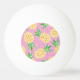 Balle De Ping Pong Paradis de l'ananas : Motif tropical