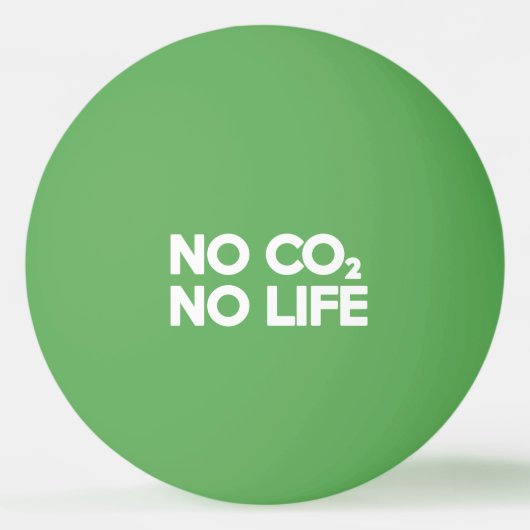 BALLE DE PING PONG PAS DE CO2 PAS DE VIE (Devant)