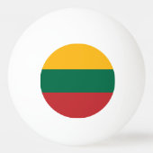 Balle De Ping Pong pavillon lituanien (Dos)