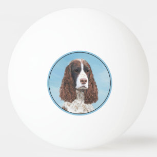 Balle De Ping Pong Peinture espagnole Springer anglaise Peinture orig