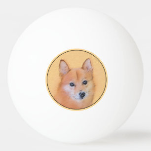 Balle De Ping Pong Peinture finlandaise Spitz - Jote Original Chien A