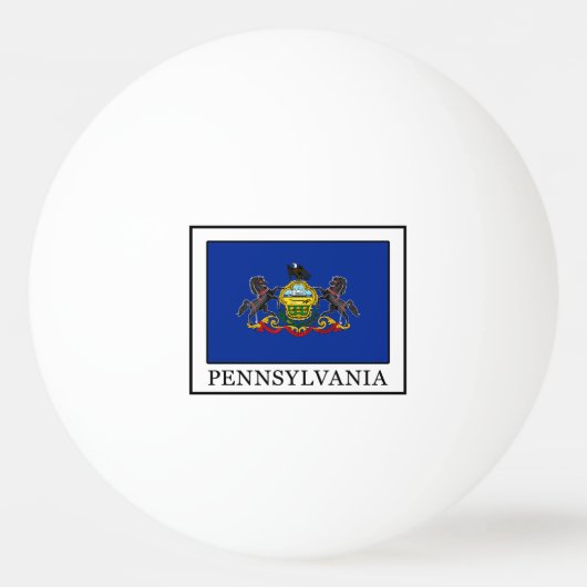 Balle De Ping Pong Pennsylvanie (Devant)
