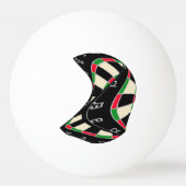 Balle De Ping Pong Percée vers le Bullseye - Ultimate Dartboard (Dos)