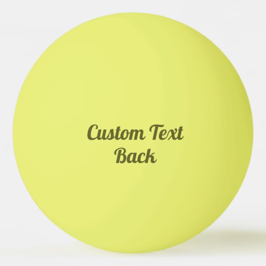 Balle De Ping Pong Persimmons (Dos)