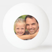 Balle De Ping Pong Persönliches Foto Tamplate (Dos)