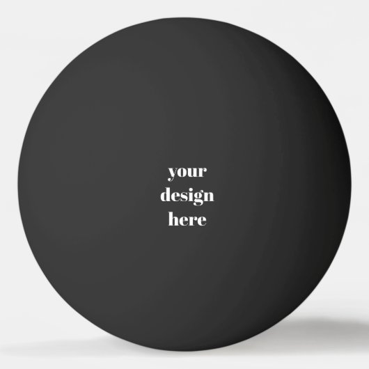 Balle De Ping Pong Personnaliser ou Customiser (Devant)