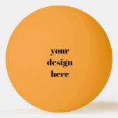 Balle De Ping Pong Personnaliser ou Customiser (Devant)