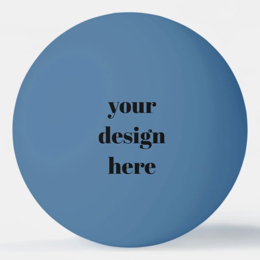 Balle De Ping Pong Personnaliser ou Customiser (Devant)