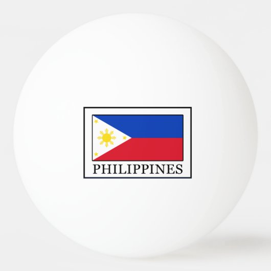 Balle De Ping Pong Philippines (Devant)
