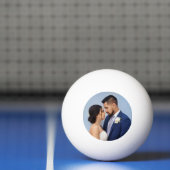 Balle De Ping Pong Photo du Mariage customisé Couple (Filet)