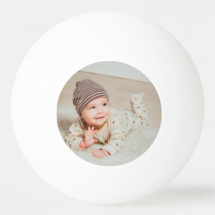 Balle De Ping Pong Photo personnalisée Cute Baby