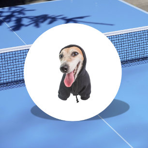 Balle De Ping Pong Photo Personnalisée Drôle de Votre Chien
