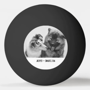 Balle De Ping Pong Photo simple et moderne personnalisée pour animau