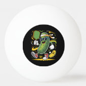 Balle De Ping Pong Pickle Jouant au Pickleball (Devant)