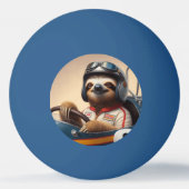 Balle De Ping Pong Pilote Sloth Racecar (Dos)