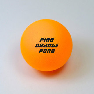 Balle De Ping Pong Ping Orange