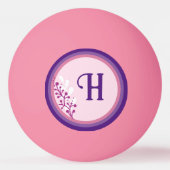 Balle De Ping Pong Ping Pong Ball - Ajouter votre initiale - (Devant)